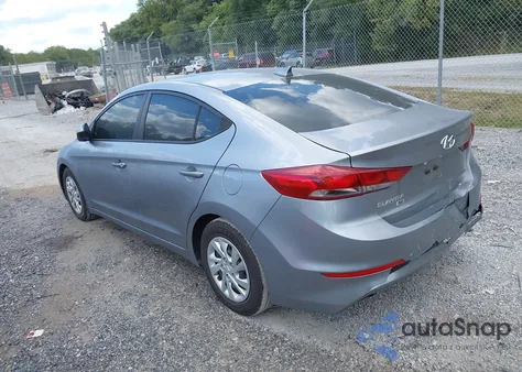 2017 Hyundai Elantra Se z USA, uszkodzony, nr VIN 5NPD74LF6HH077426